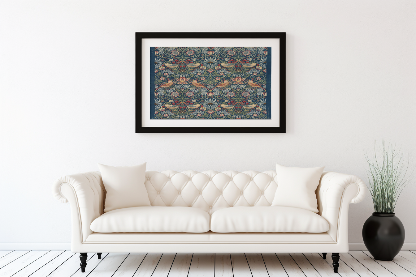 The Strawberry Thief - William Morris - Premium Canvas 430g (gallery quality)