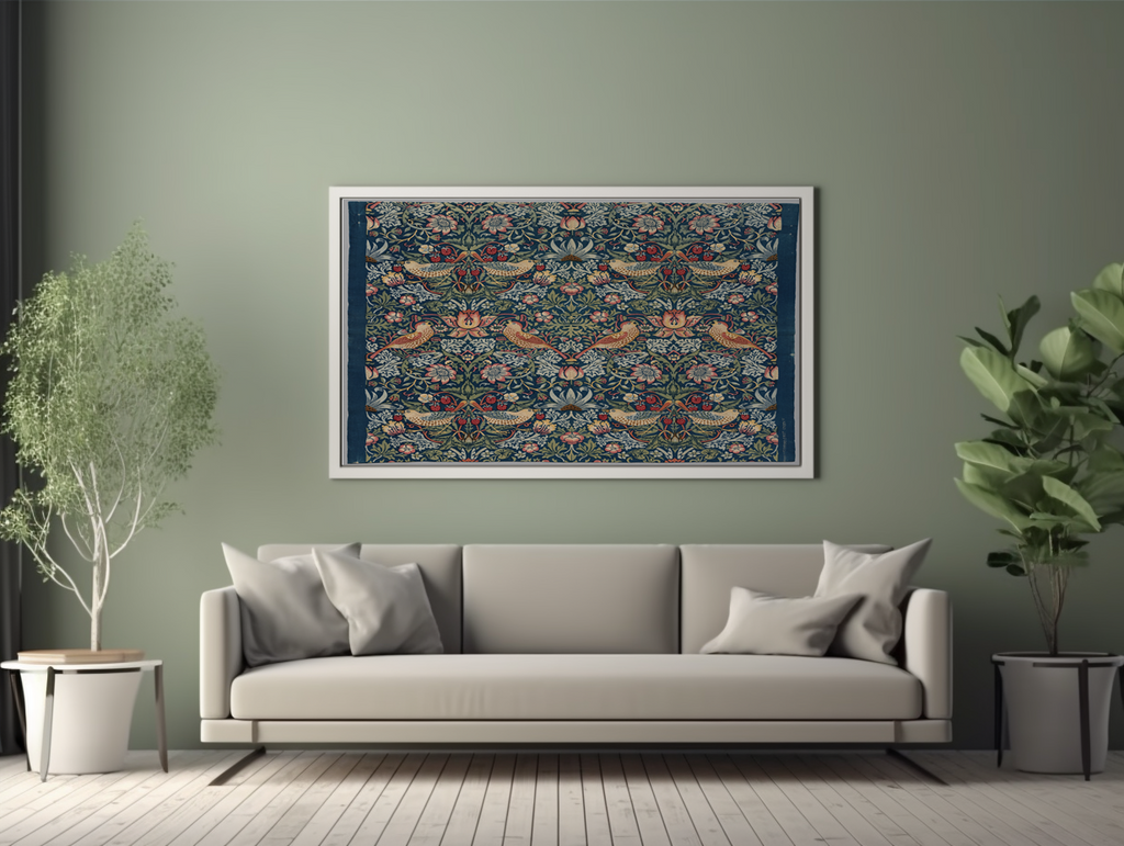 Le voleur de fraises - William Morris - Toile premium 430g (qualité galerie)