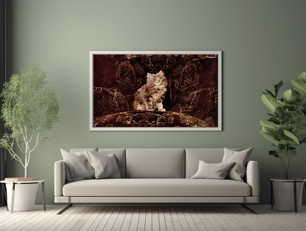 Chat - Paul Klee - Toile premium 430g (qualité galerie)