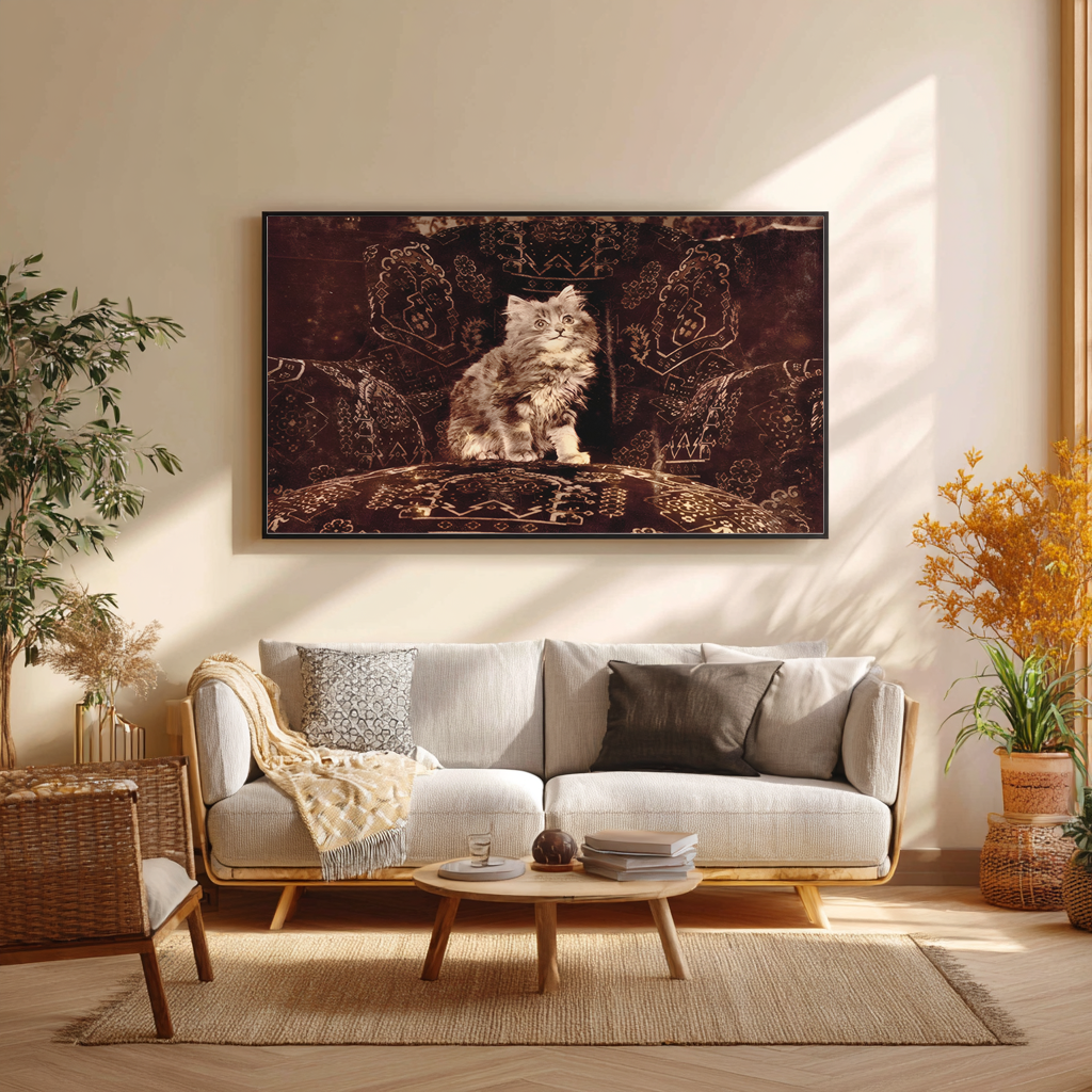 Chat - Paul Klee - Toile premium 430g (qualité galerie)