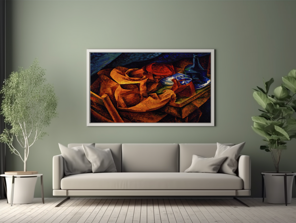 Le buveur - Umberto Boccioni - Toile premium 430g (qualité galerie)