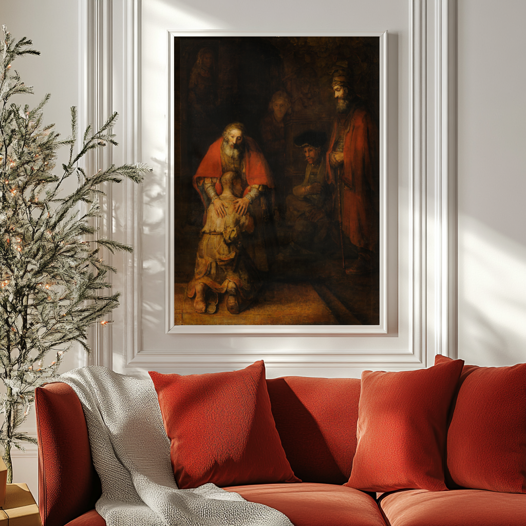 The Return of the Prodigal Son - Rembrandt - Premium canvas 430g (gallery quality)