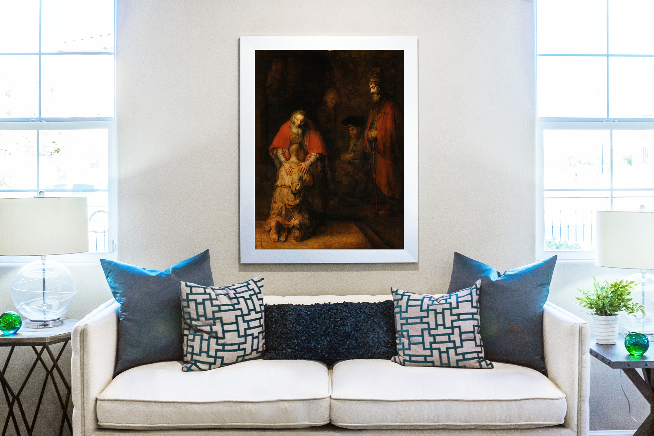 The Return of the Prodigal Son - Rembrandt - Premium canvas 430g (gallery quality)