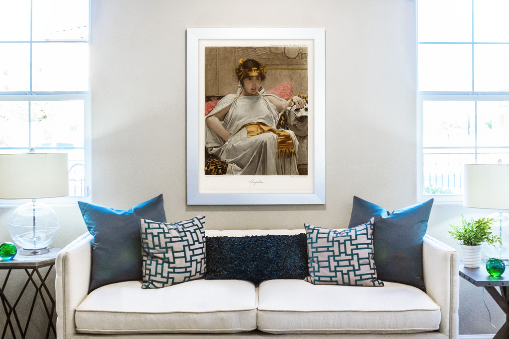 Cléopâtre - John William Waterhouse - Toile premium 430g (qualité galerie)