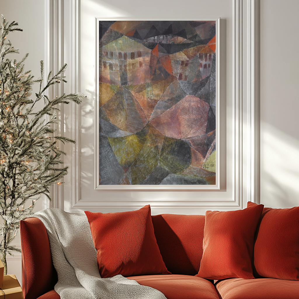 The Hotel - Paul Klee - Premium Canvas 430g (gallery quality)