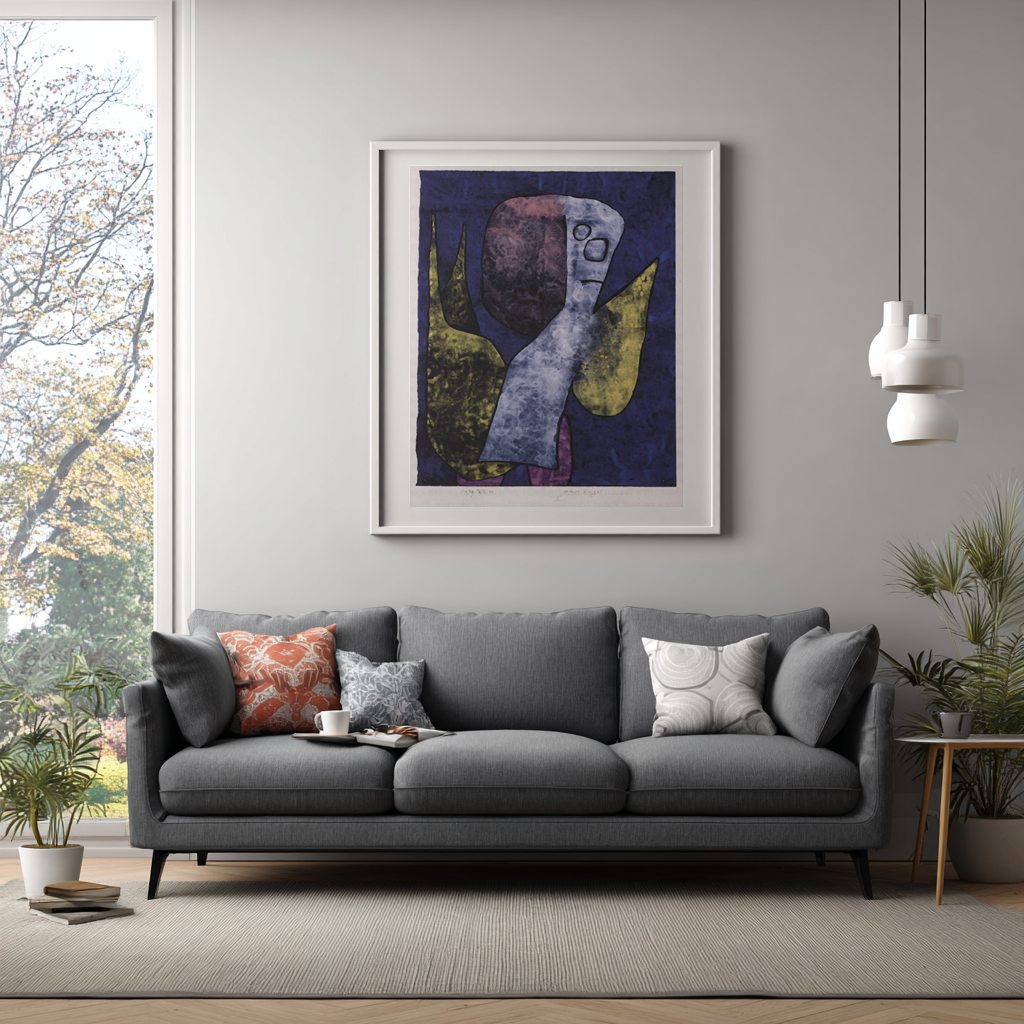 Ange pauvre - Paul Klee - Toile premium 430g (qualité galerie)