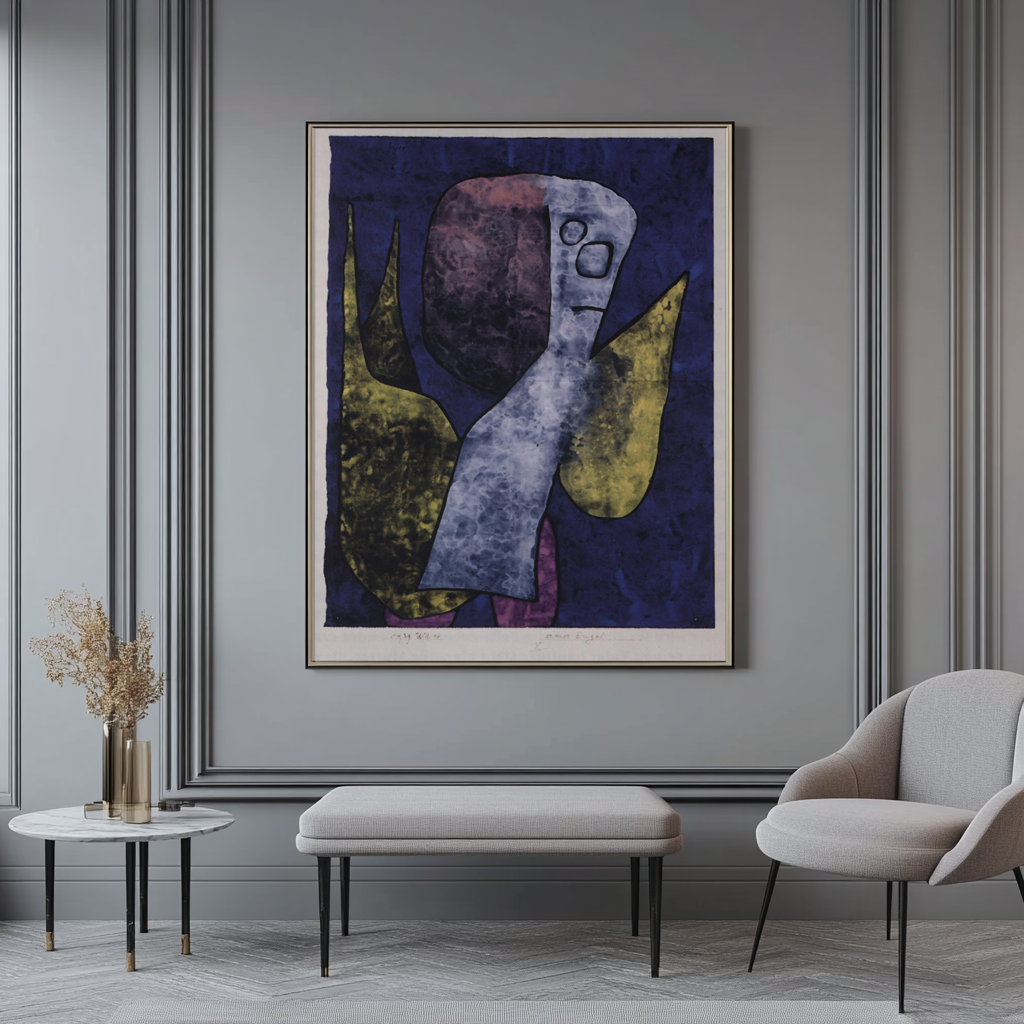 Ange pauvre - Paul Klee - Toile premium 430g (qualité galerie)