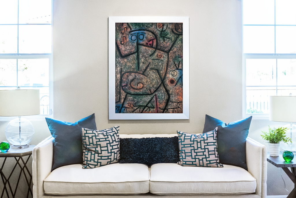 Oh these rumors! -Paul Klee - Premium 430g canvas (gallery quality)