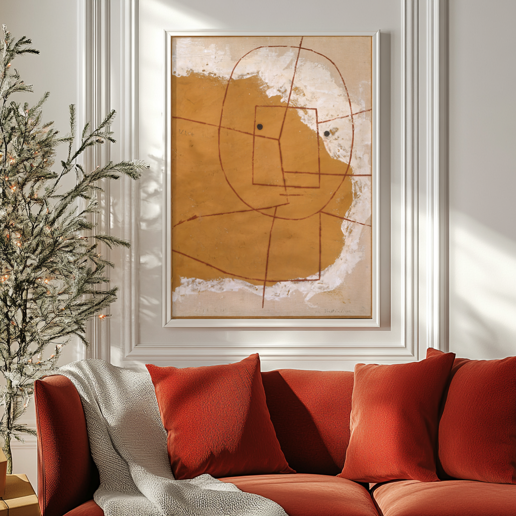 Celui qui comprend - Paul Klee - Toile premium 430g (qualité galerie)