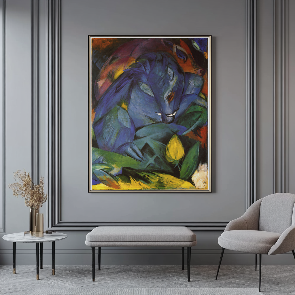 Boars - Franz Marc - Premium canvas 430g (gallery quality)