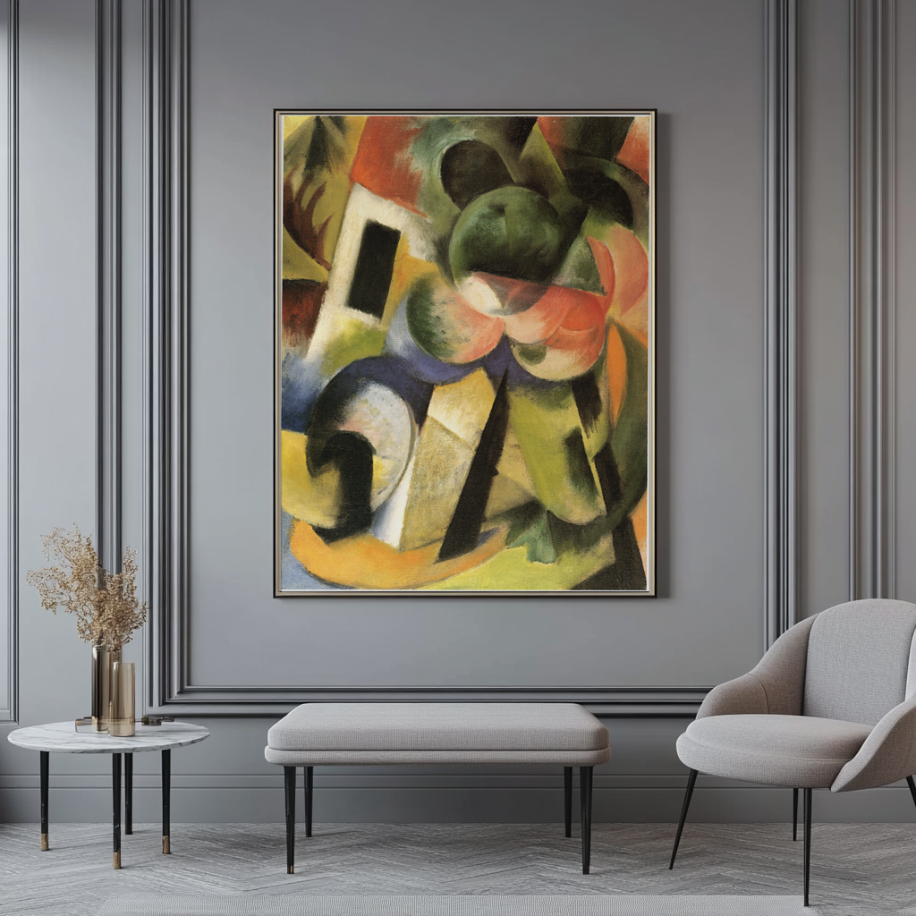 Little Composition II - Franz Marc - Premium canvas 430g (gallery quality)