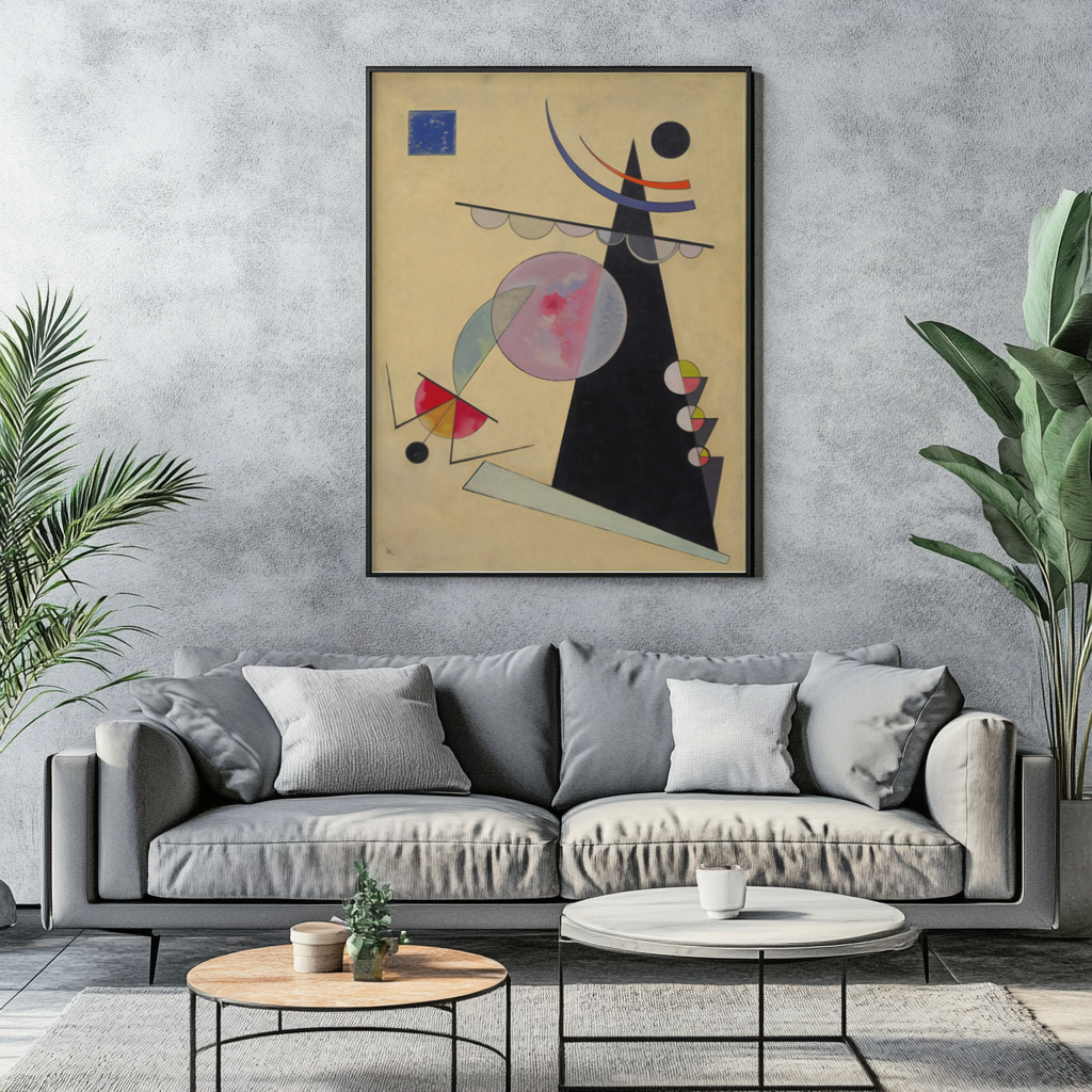 Unité Brillante - Wassily Kandinsky - Toile premium 430g (qualité galerie)
