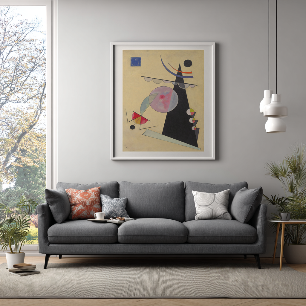 Unité Brillante - Wassily Kandinsky - Toile premium 430g (qualité galerie)