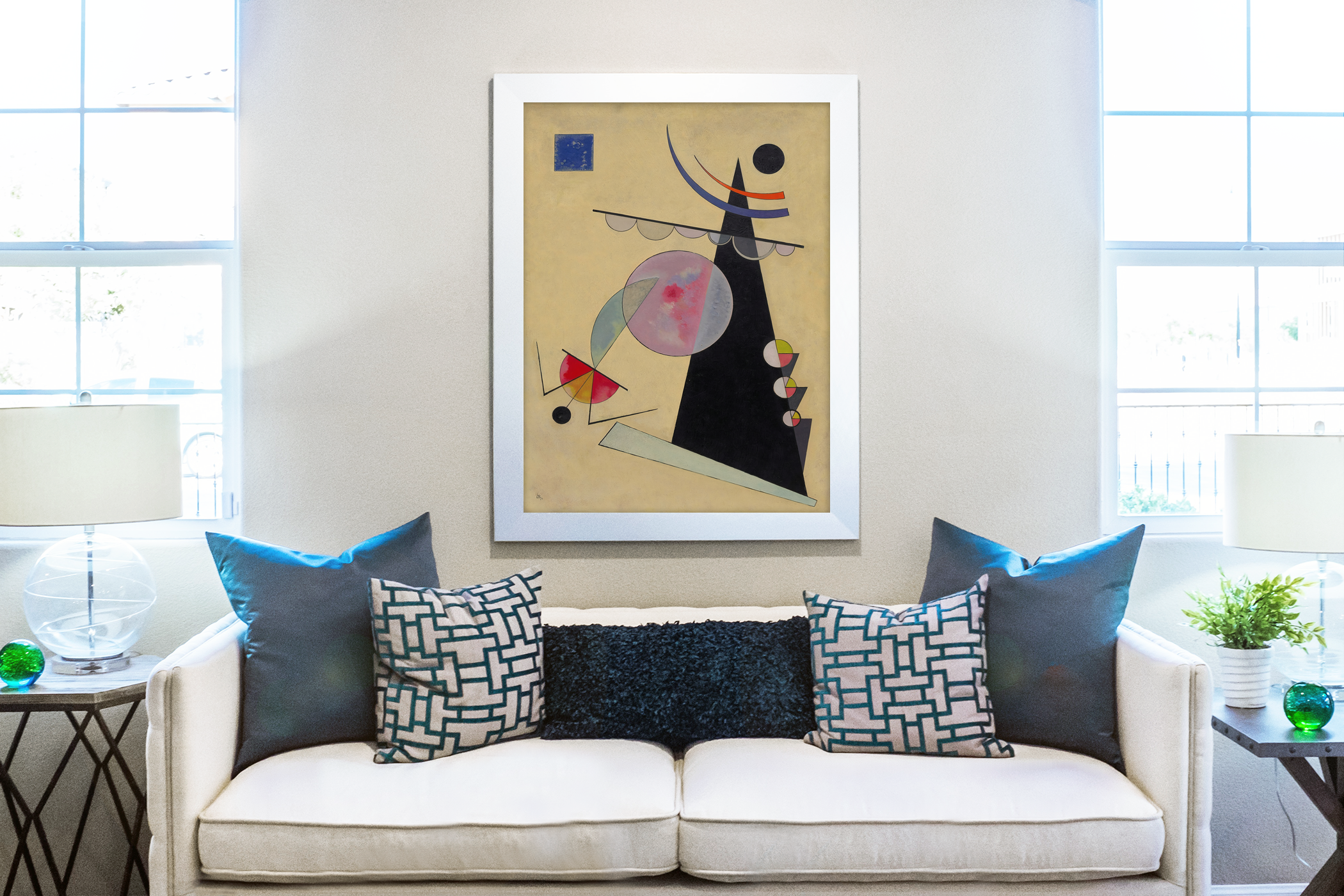 Unité Brillante - Wassily Kandinsky - Toile premium 430g (qualité galerie)