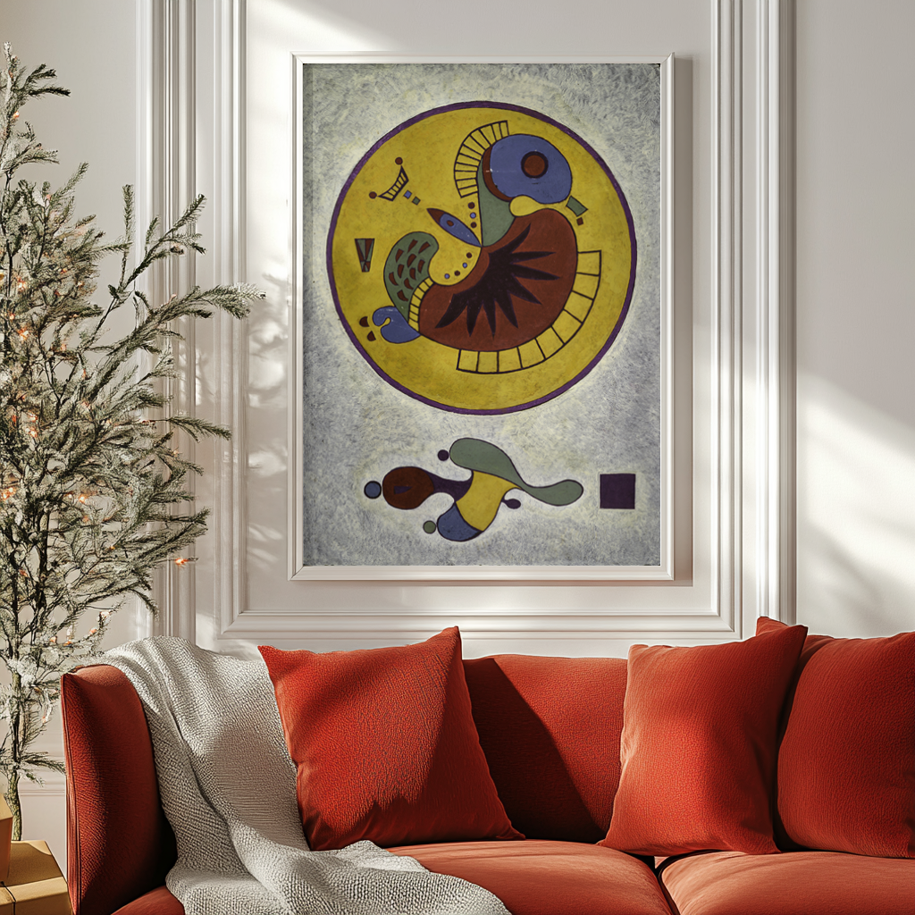 Sans titre - Vassily Kandinsky - Toile premium 430g (qualité galerie)