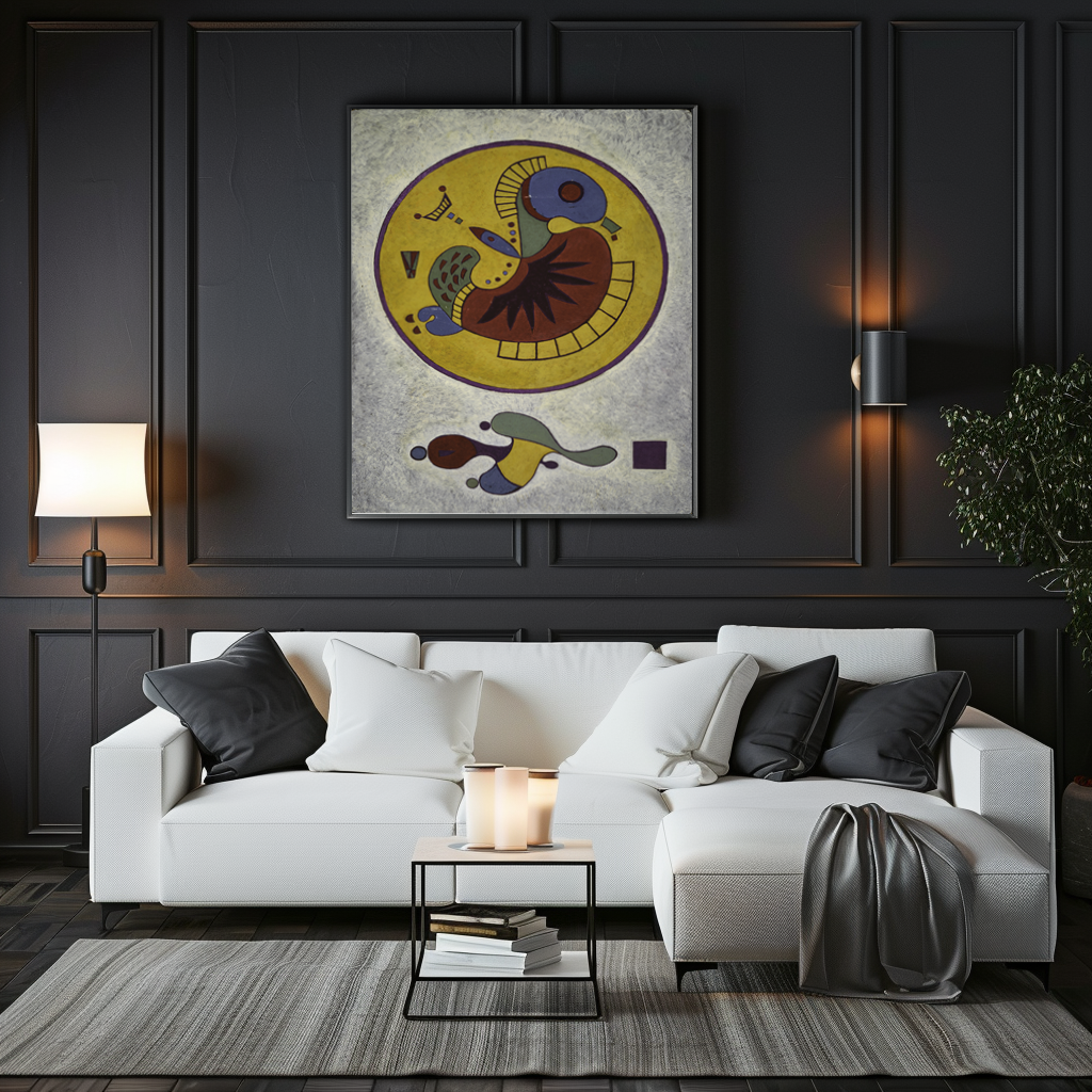 Sans titre - Vassily Kandinsky - Toile premium 430g (qualité galerie)