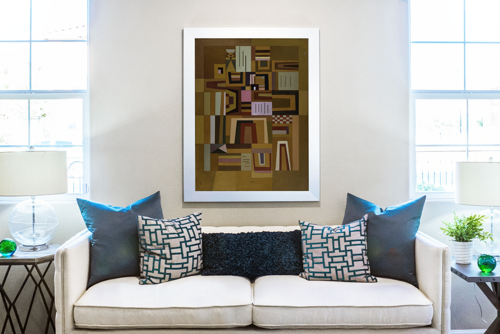 Compensation Rose - Wassily Kandinsky - Toile premium 430g (qualité galerie)