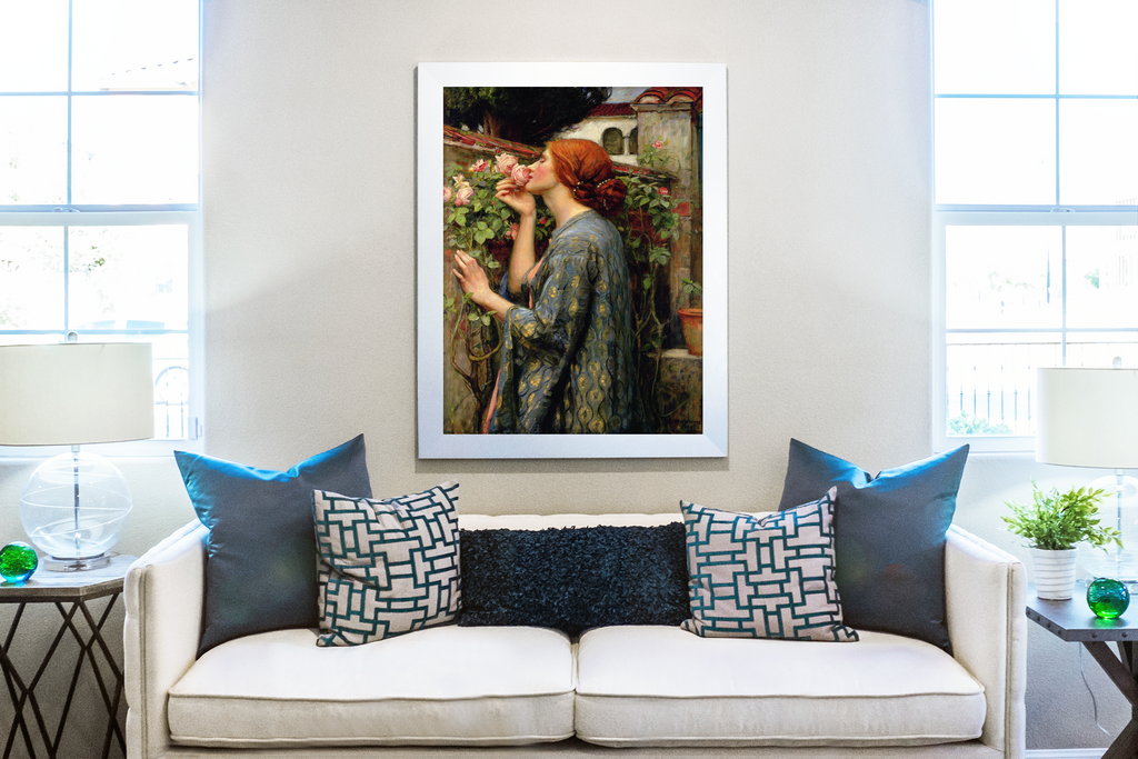 L'âme de la rose - John William Waterhouse - Toile premium 430g (qualité galerie)