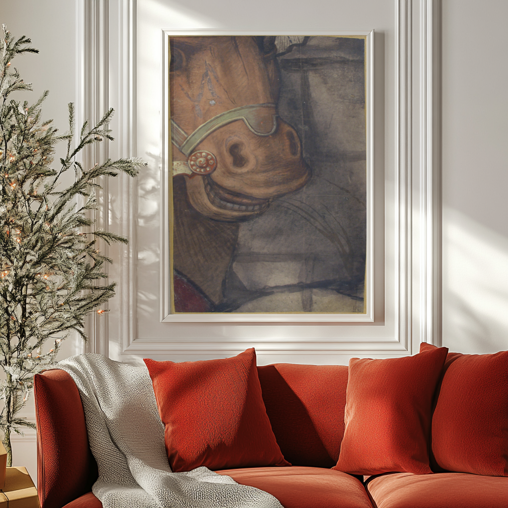 Tête de cheval - Raphaël - Toile premium 430g (qualité galerie)