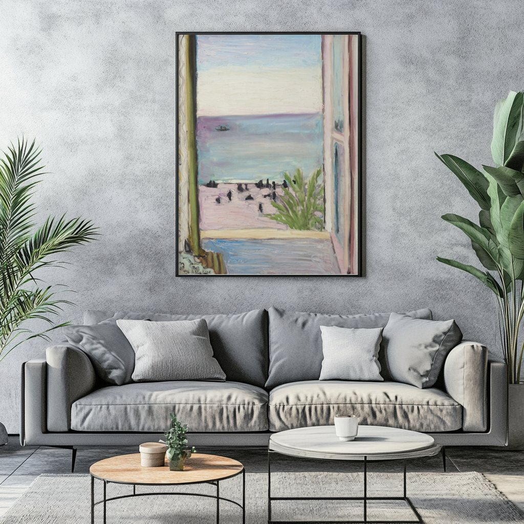 Open Window - Henri Matisse - Premium 430g canvas (gallery quality)