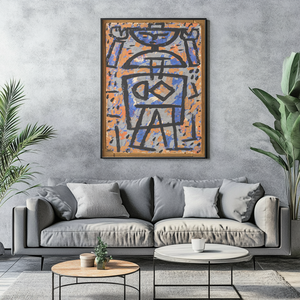 Mains en l'air - Paul Klee - Toile premium 430g (qualité galerie)