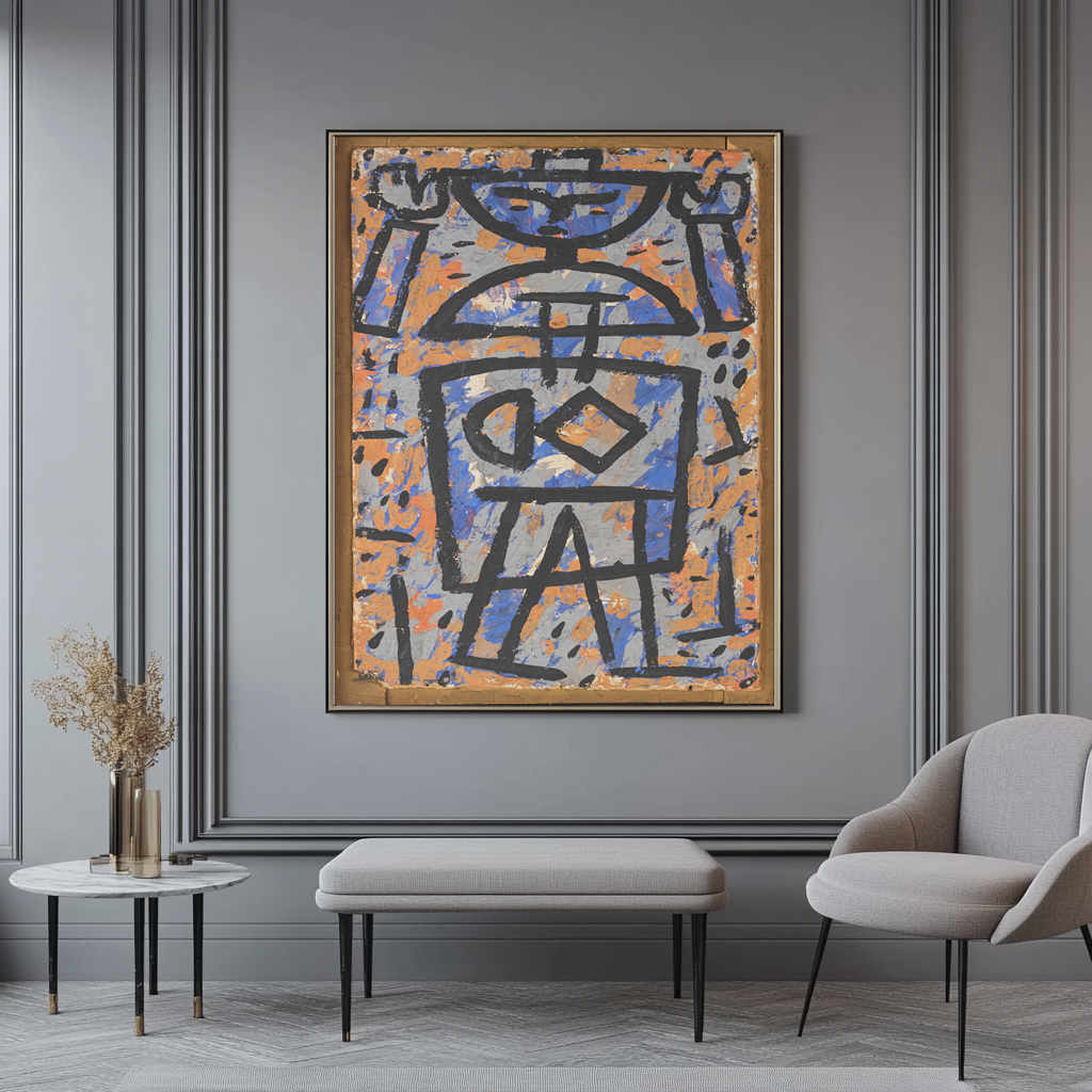 Mains en l'air - Paul Klee - Toile premium 430g (qualité galerie)