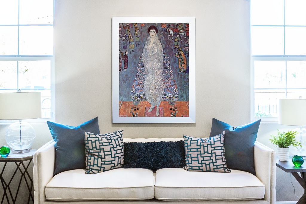 Portrait de la baronne Elisabeth Bachofen-Echt - Gustav Klimt - Toile premium 430g (qualité galerie)