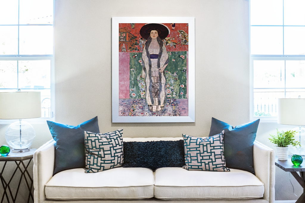 Portrait d'Adele - Gustav Klimt - Toile premium 430g (qualité galerie)