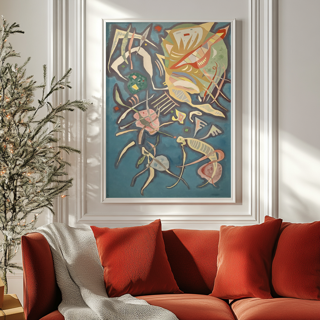 Regroupement - Wassily Kandinsky - Toile premium 430g (qualité galerie)