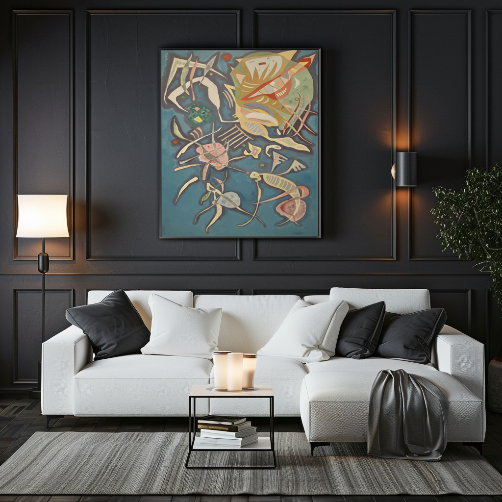 Regroupement - Wassily Kandinsky - Toile premium 430g (qualité galerie)