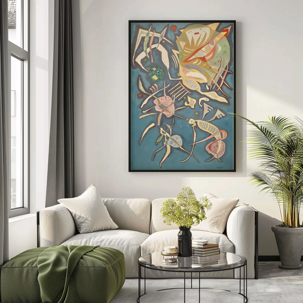 Regroupement - Wassily Kandinsky - Toile premium 430g (qualité galerie)