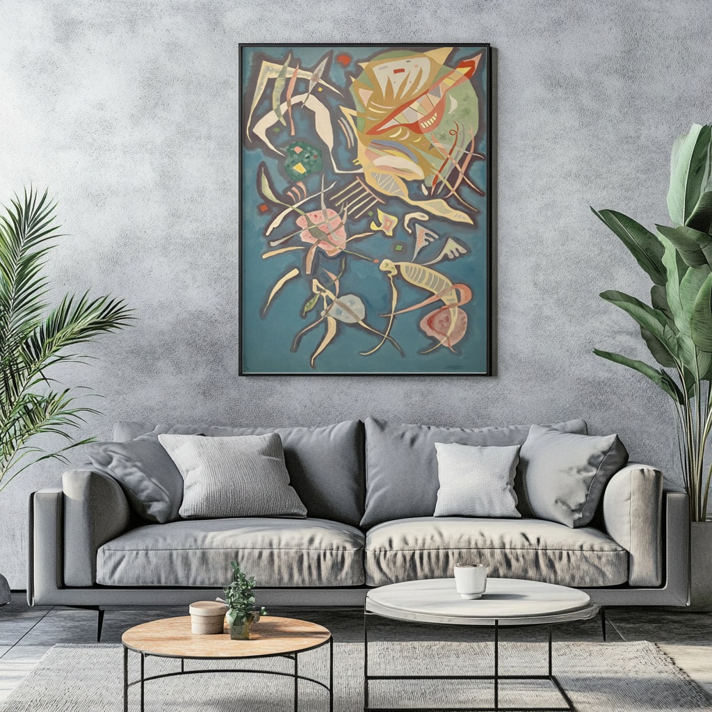 Regroupement - Wassily Kandinsky - Toile premium 430g (qualité galerie)