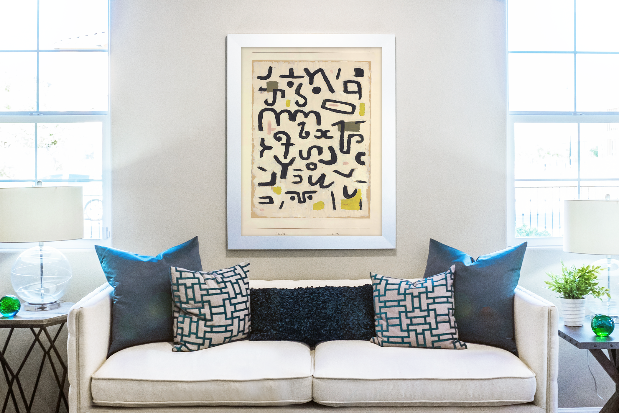 Law - Paul Klee - Premium canvas 430g (gallery quality)
