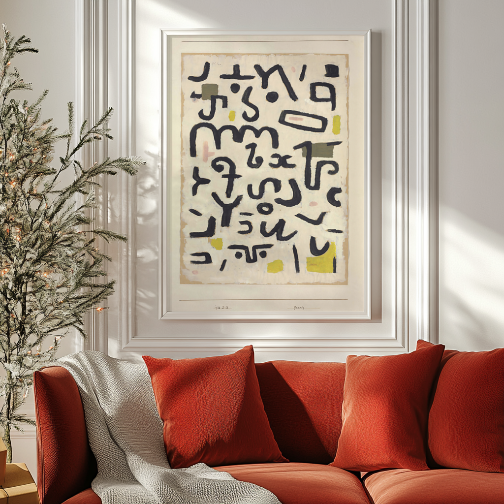 Law - Paul Klee - Premium canvas 430g (gallery quality)