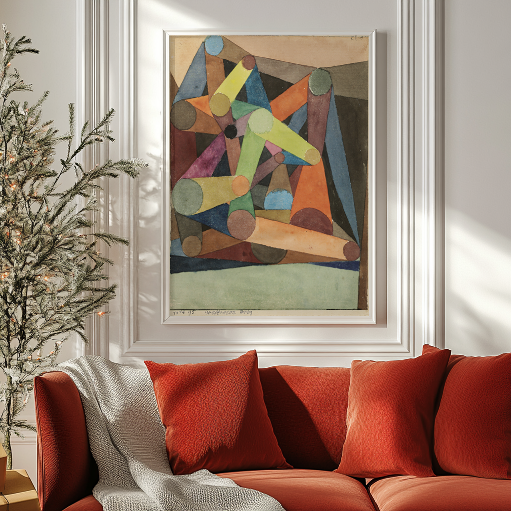 Open Mountain - Paul Klee - Premium canvas 430g (gallery quality)