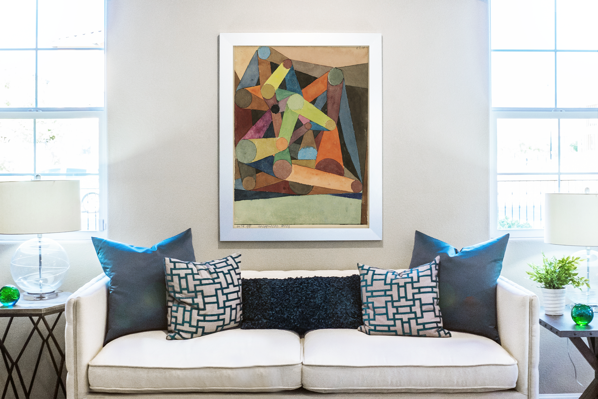Open Mountain - Paul Klee - Premium canvas 430g (gallery quality)