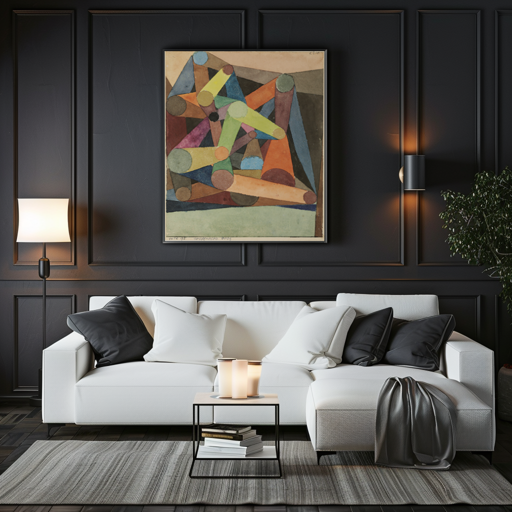 Open Mountain - Paul Klee - Premium canvas 430g (gallery quality)