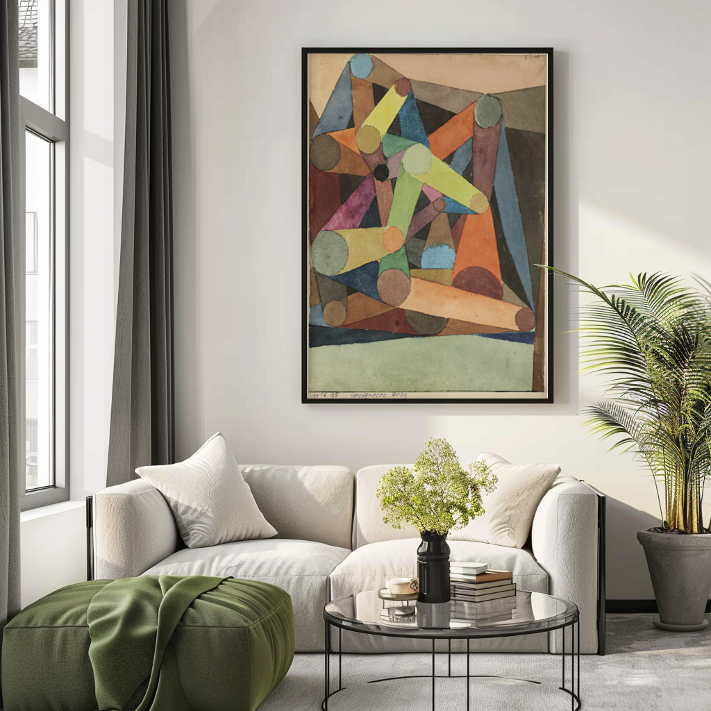 Open Mountain - Paul Klee - Premium canvas 430g (gallery quality)