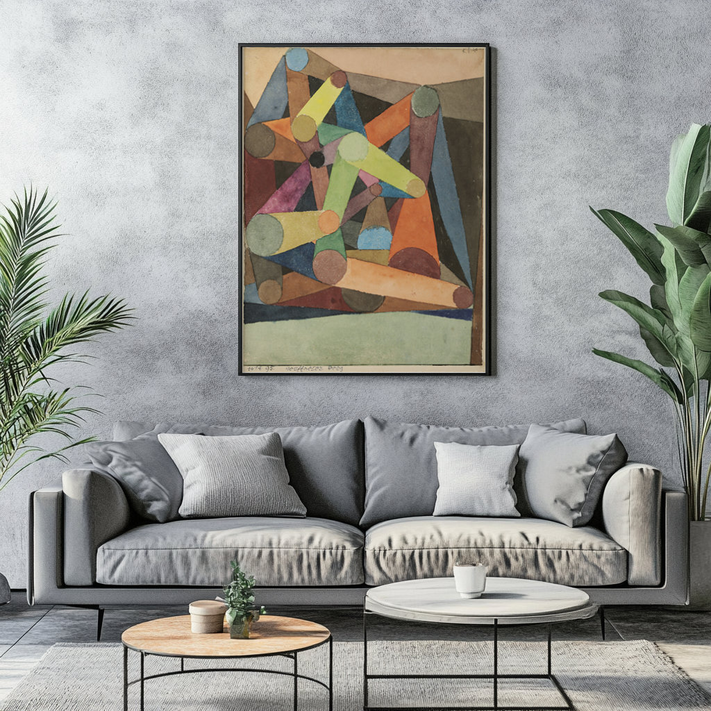 Open Mountain - Paul Klee - Premium canvas 430g (gallery quality)