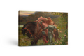La belle Dame sans Merci - Sir Frank Dicksee - Premium Canvas 430g (Gallery Quality)