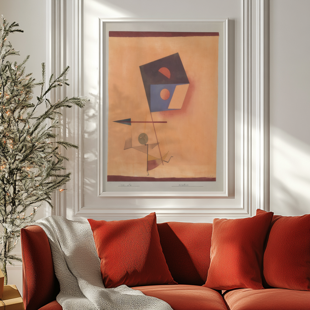 Conquistador -Paul Klee - Toile premium 430g (qualité galerie)