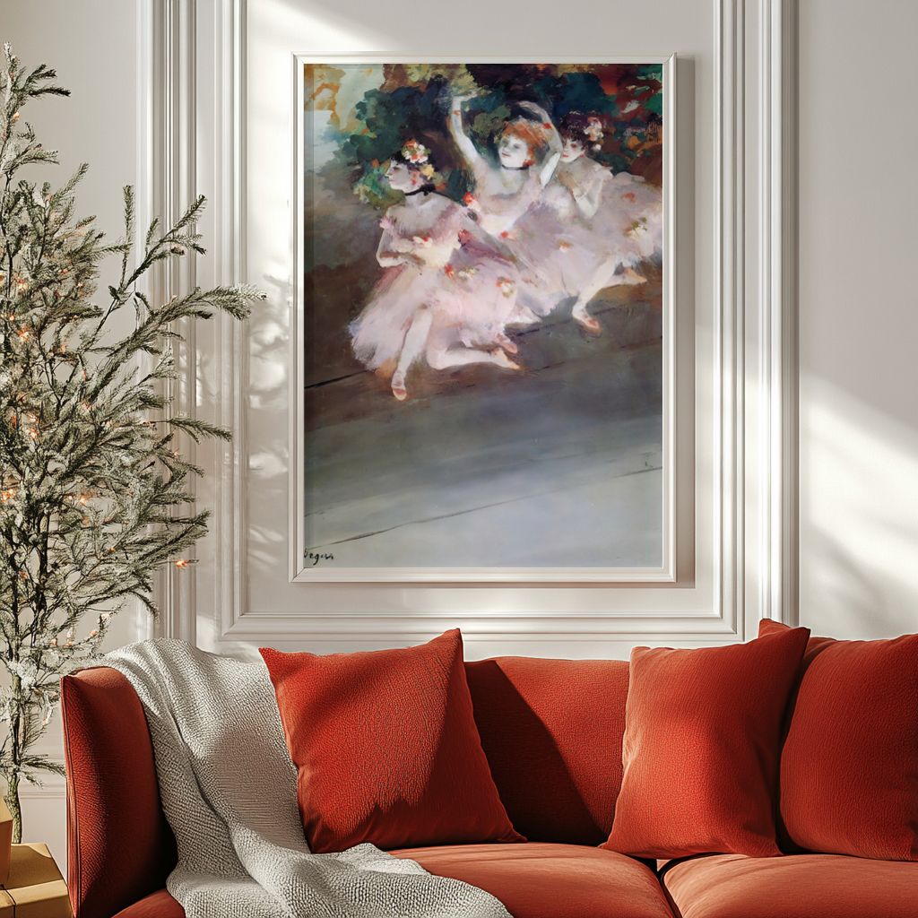 Three Dancers - Edgar Degas - Premium canvas 430g (gallery quality)