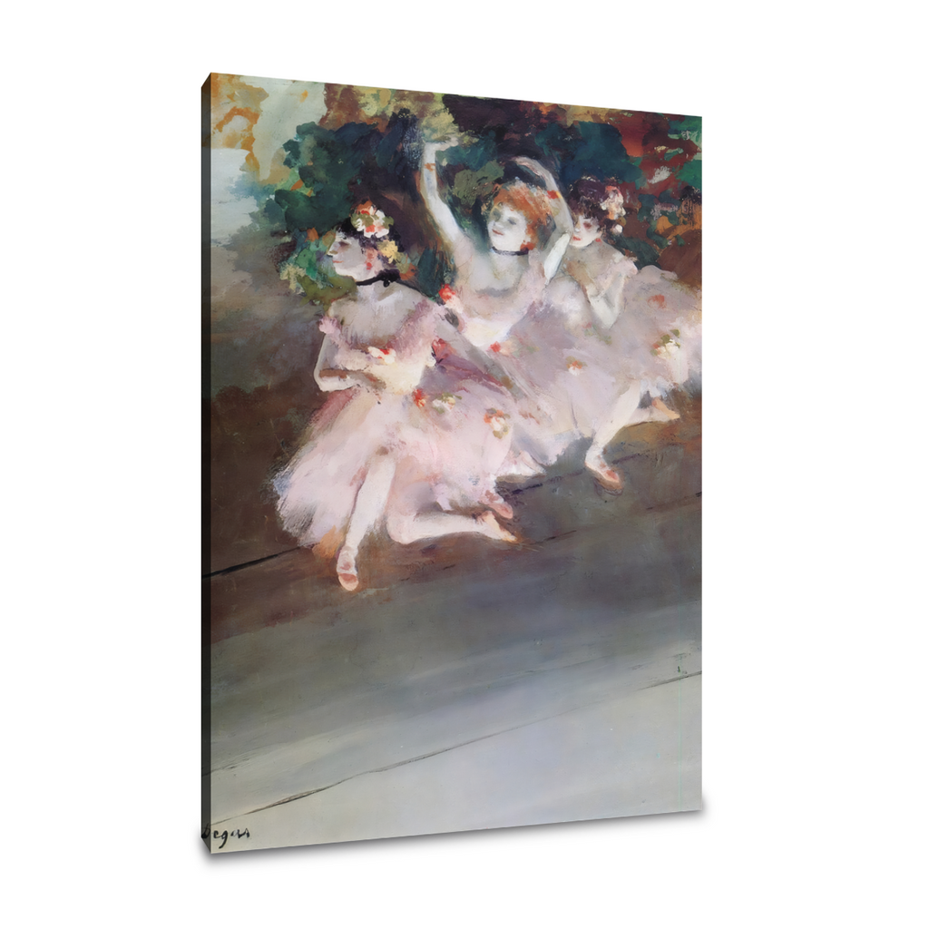 Trois danseuses - Edgar Degas - Toile premium 430g (qualité galerie)
