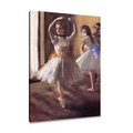 Two Dancers in the Studio - Edgar Degas - Premium 430g Canvas (Gallery Quality)