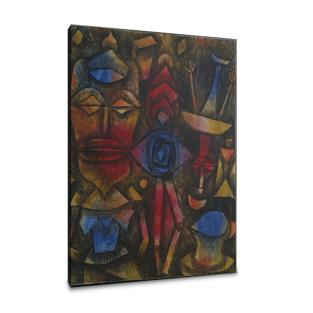 Collection de figurines - Paul Klee - Toile premium 430g (qualité galerie)