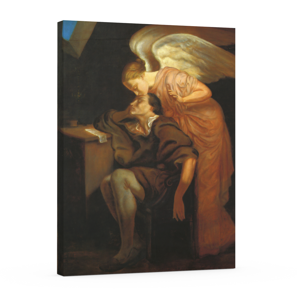 The Poet's Dream - Paul Cezanne - Premium Canvas 430g (gallery quality)