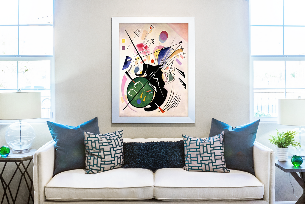 Black Form - Wassily Kandinsky - Premium canvas 430g (gallery quality)