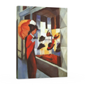 The Hat Shop -August Macke - Premium canvas 430g (gallery quality)