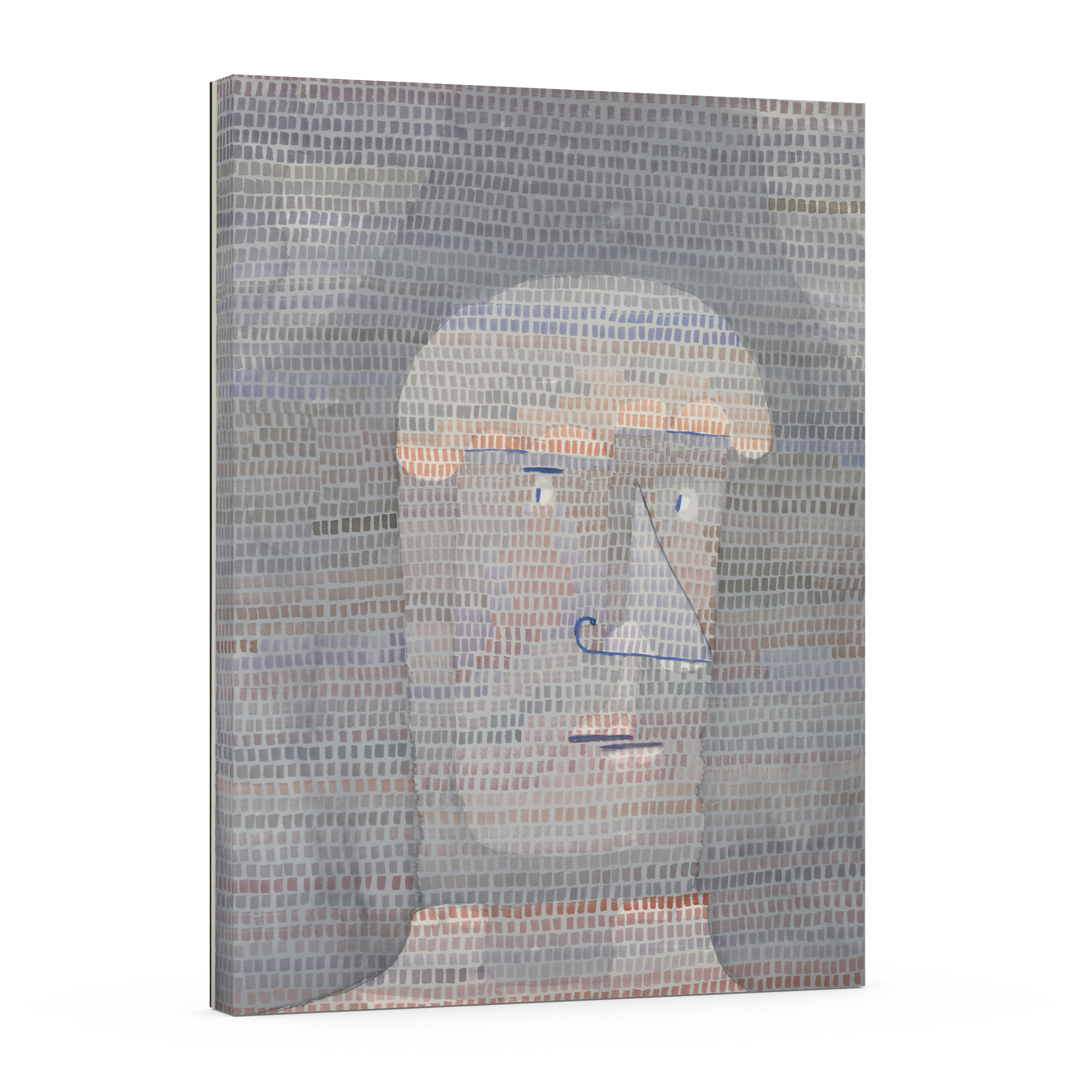 Head of an athlete - Paul Klee - Premium canvas 430g (gallery quality)