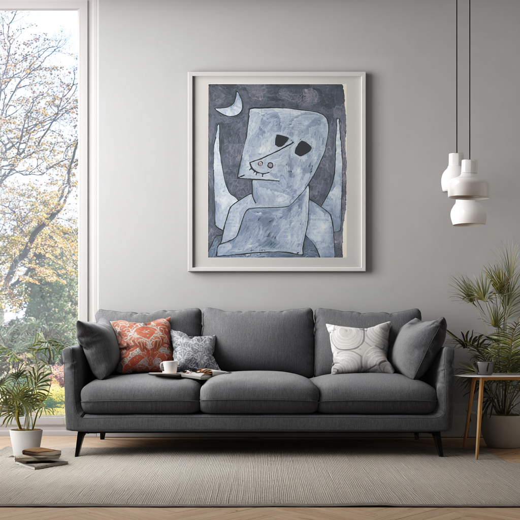 Ange solliciteur - Paul Klee - Toile premium 430g (qualité galerie)